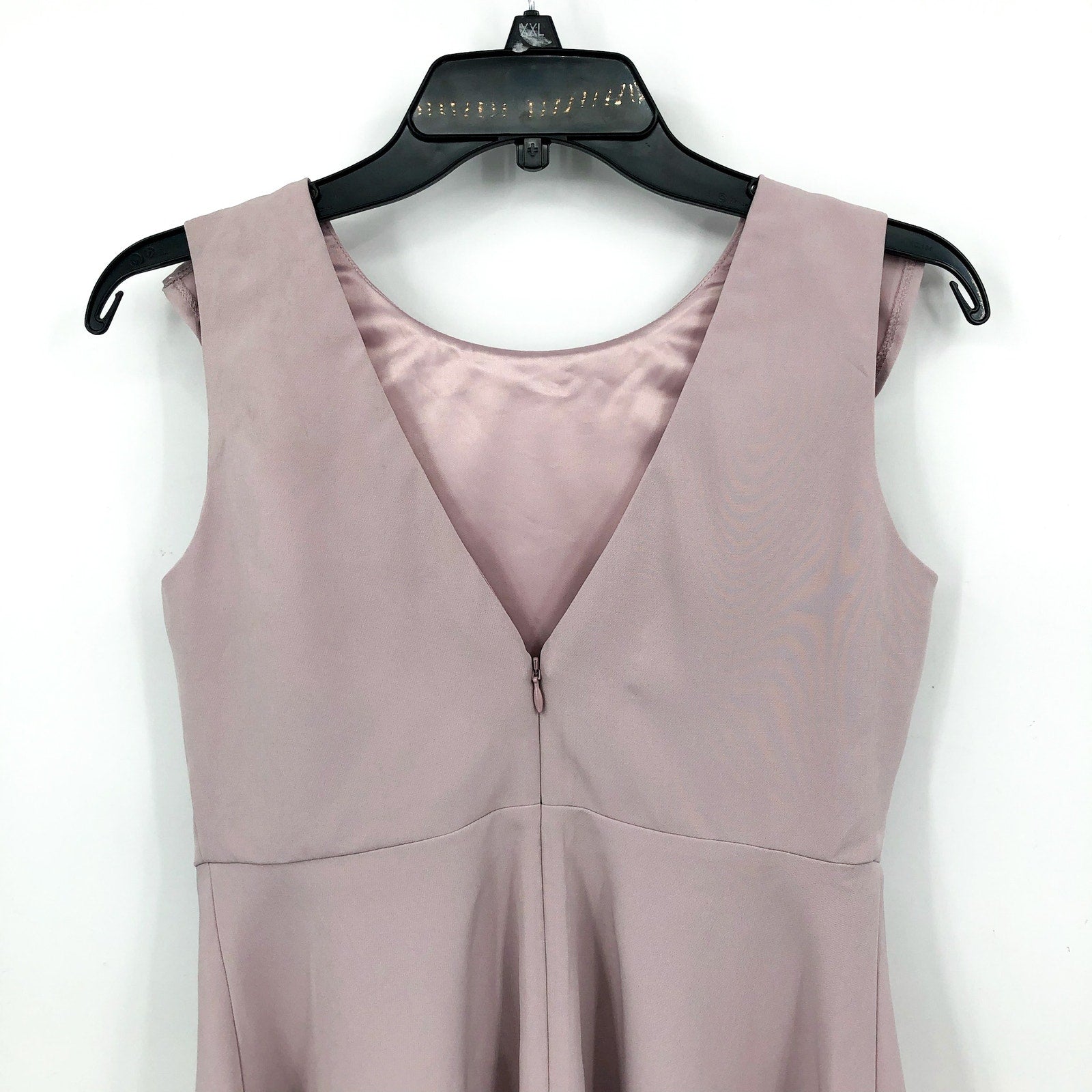 BARDOT JUNIOR Girl's Riley Ruffle Dress Size 16 Purple Gray Lilac Sleeveless NWT