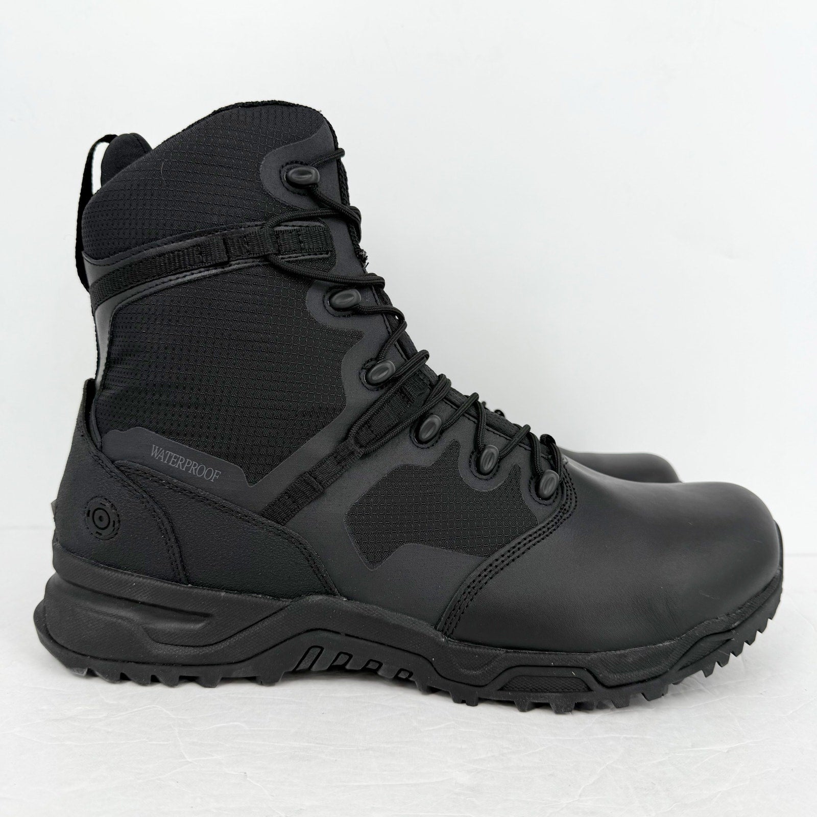 Original S.W.A.T. Mens Alpha Fury 8" Boots 16 Wide Black Waterproof Leather NIB