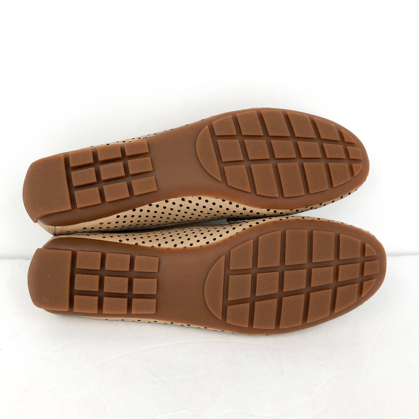 VANELI Womens Acris Flat Loafers US 6 M EU 36.5 Nude Tan Leather NIB