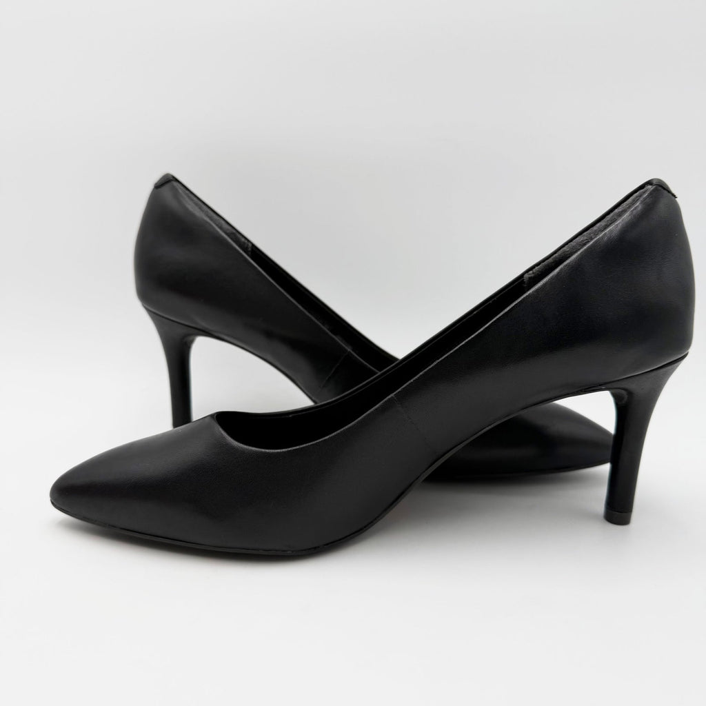 Rockport Womens Total Motion 75mm Pointy Toe Pumps Size 8.5 Black Heels NWOB