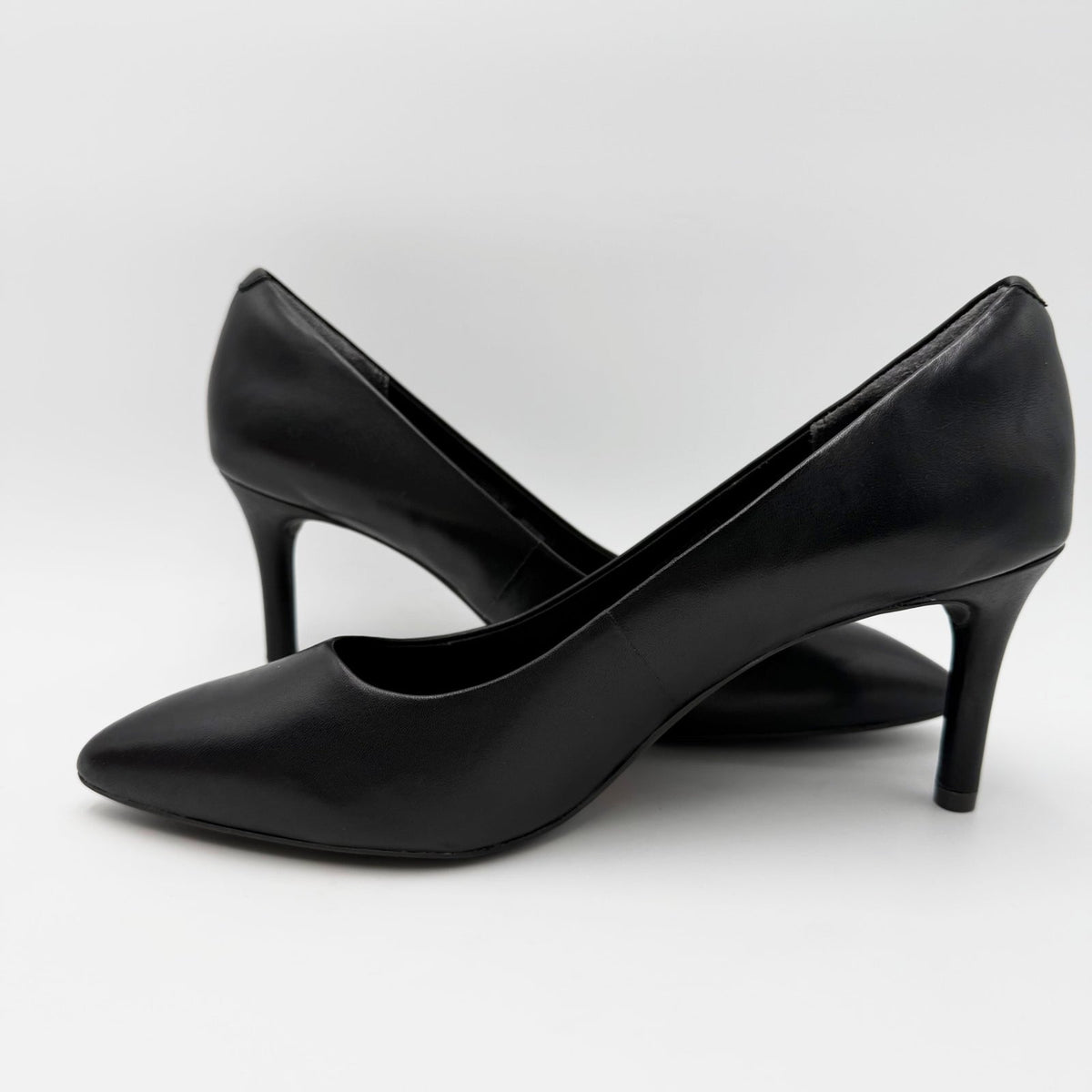 Rockport Womens Total Motion 75mm Pointy Toe Pumps Size 8.5 Black Heels NWOB