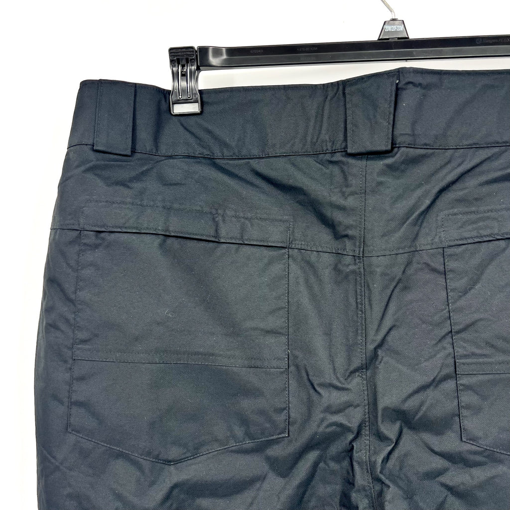 Columbia Mens Bugaboo II Insulated Snow Pants 3X Black 28" Inseam Waterproof NWT