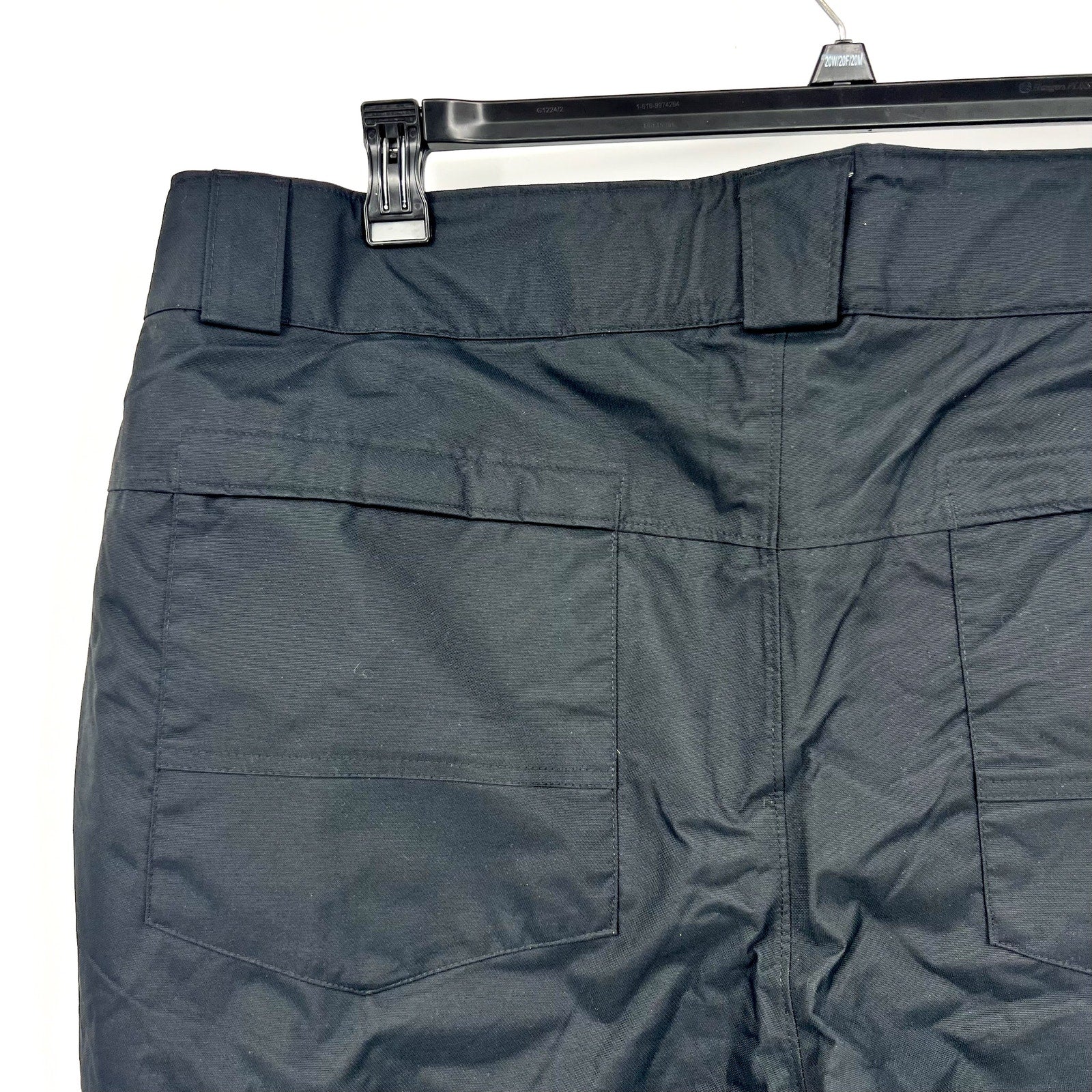 Columbia Mens Bugaboo II Insulated Snow Pants 3X Black 28" Inseam Waterproof NWT