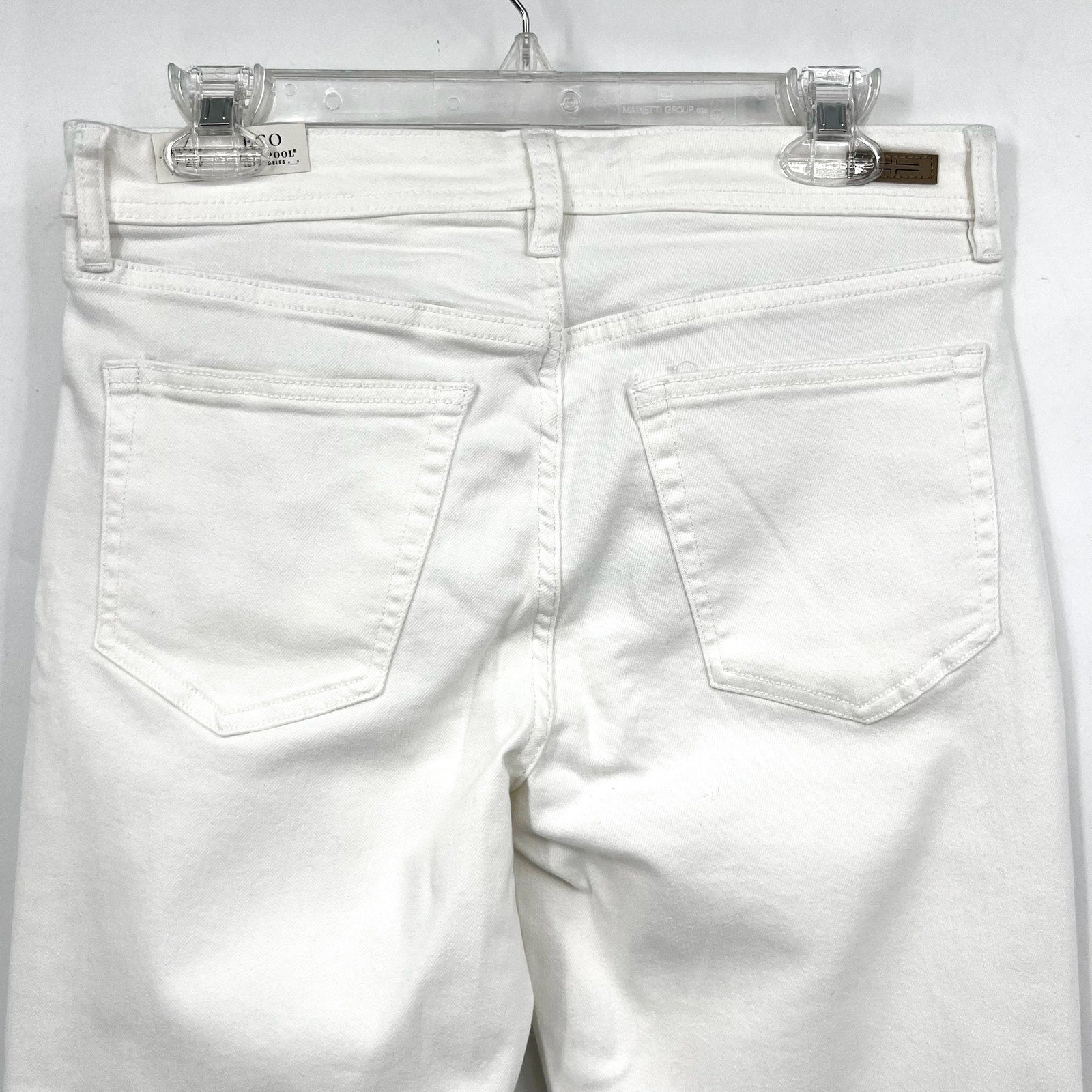 LIVERPOOL Women's Keeper Boyfriend Jeans US 6 SIZE 28 Bright White Cuff NWT