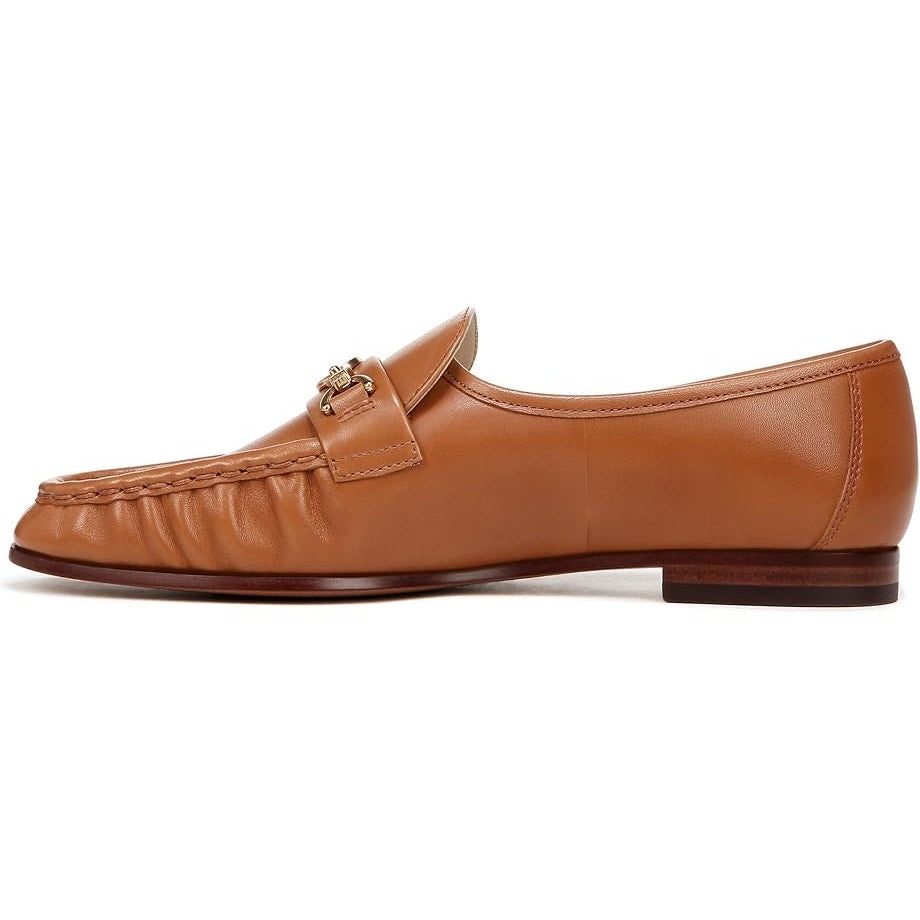 Sam Edelman Womens Lucca Flat Loafers US 6 M EU 36 Tan Brown Leather NIB