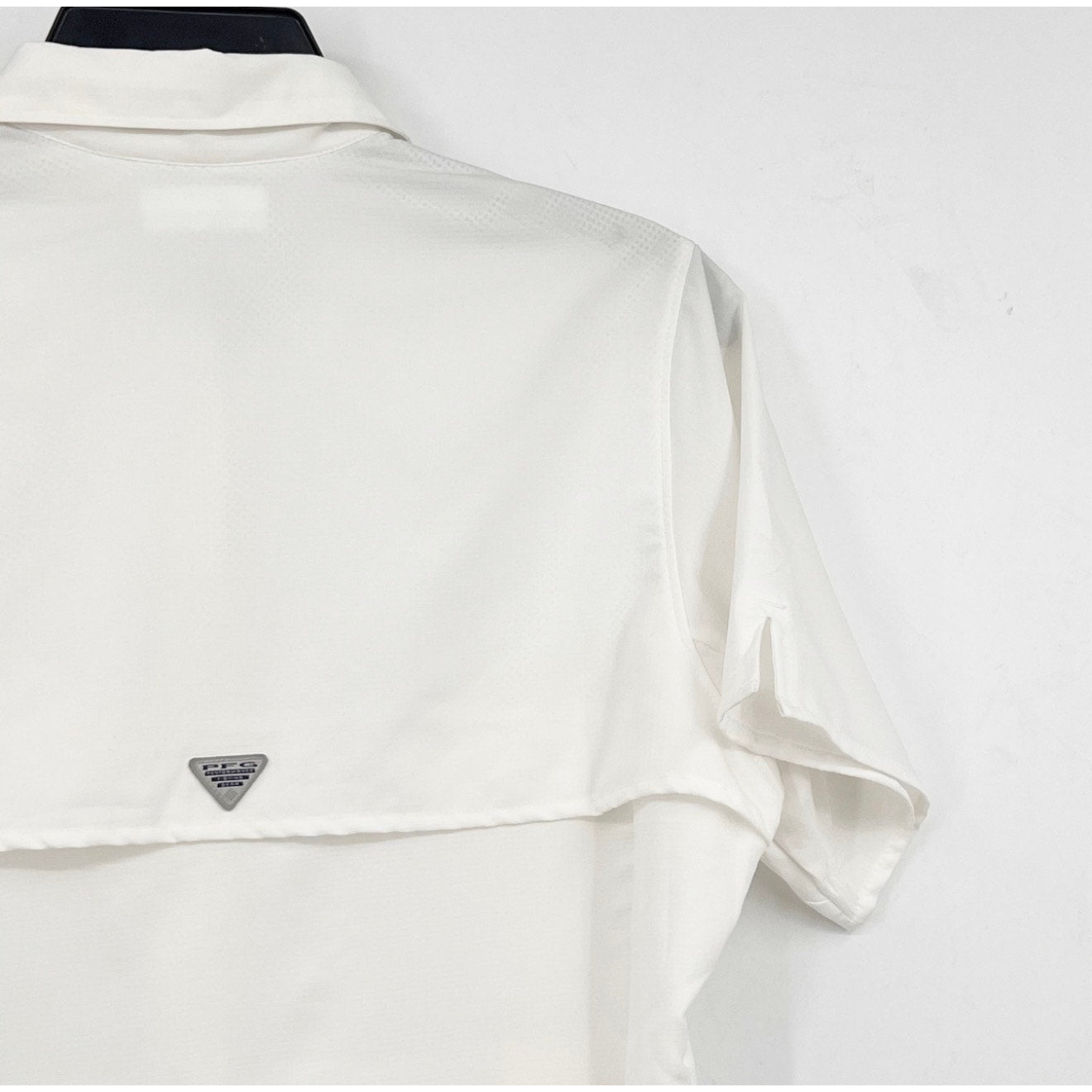 COLUMBIA Women's Tamiami II Short Sleeve Shirt Small White Sun Protection NWT