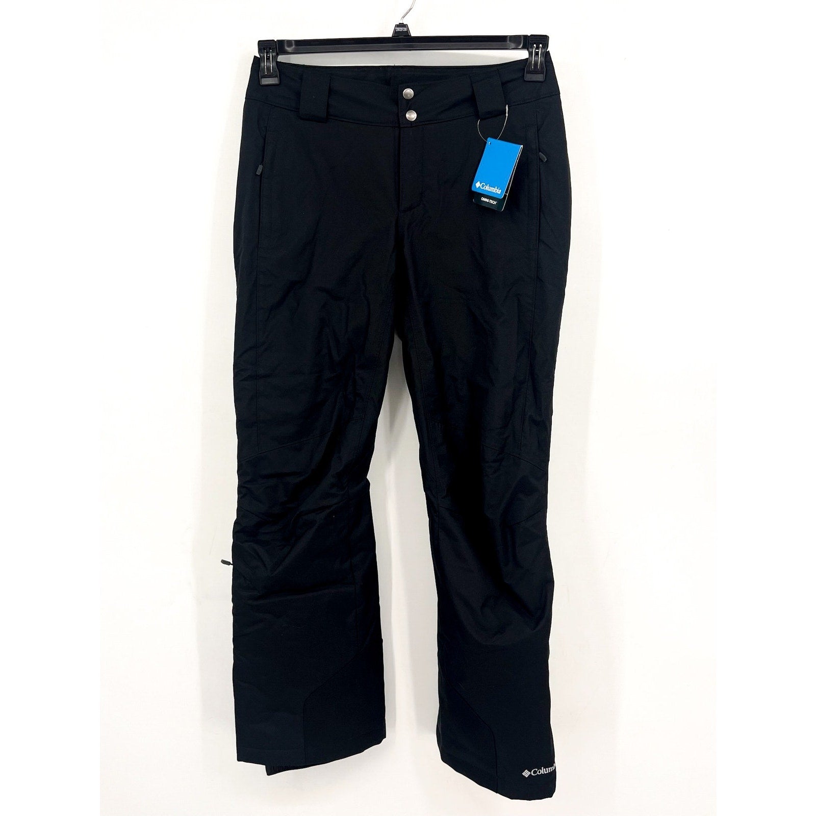 COLUMBIA Women's Bugaboo Omniheat Snow Pants Medium Black Waterproof NWT