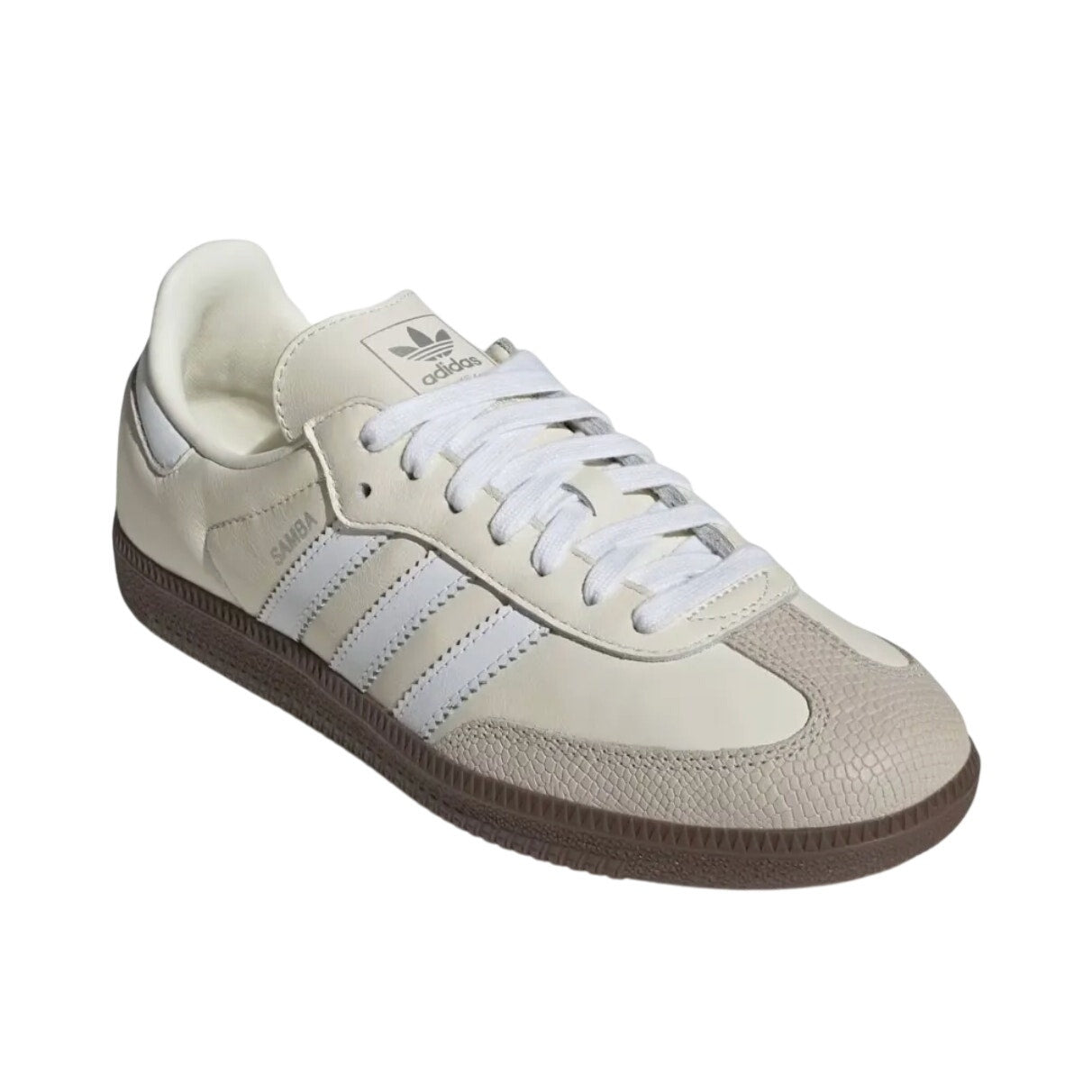 ADIDAS Womens Samba OG Wonder Alumina Sneakers Size 11 Off-White Tan NWT NWOB