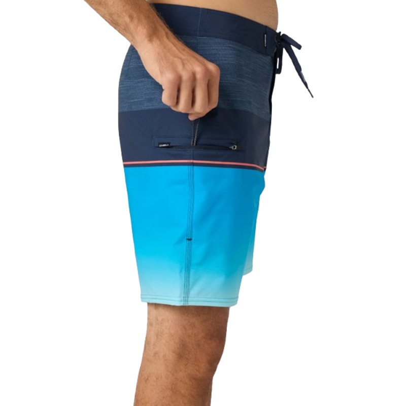 O'NEILL Men's Hyperfreak Heat Block 19" Boardshorts Size 31 Medium Navy Blue NWT