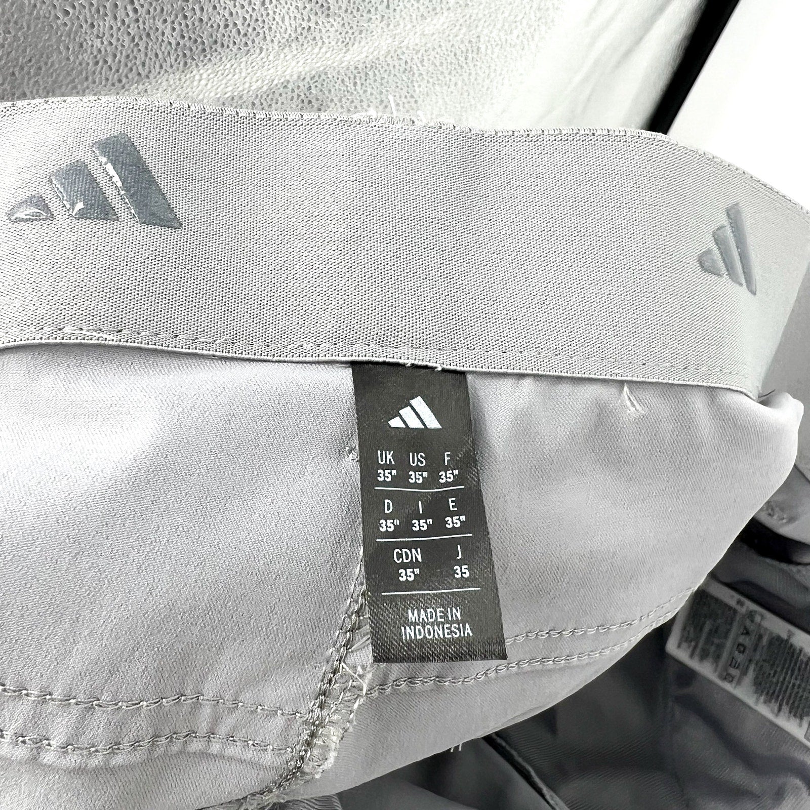 ADIDAS Men's Ultimate365 5-Pocket Golf Shorts Size 35 Grey Three Athletic NWT
