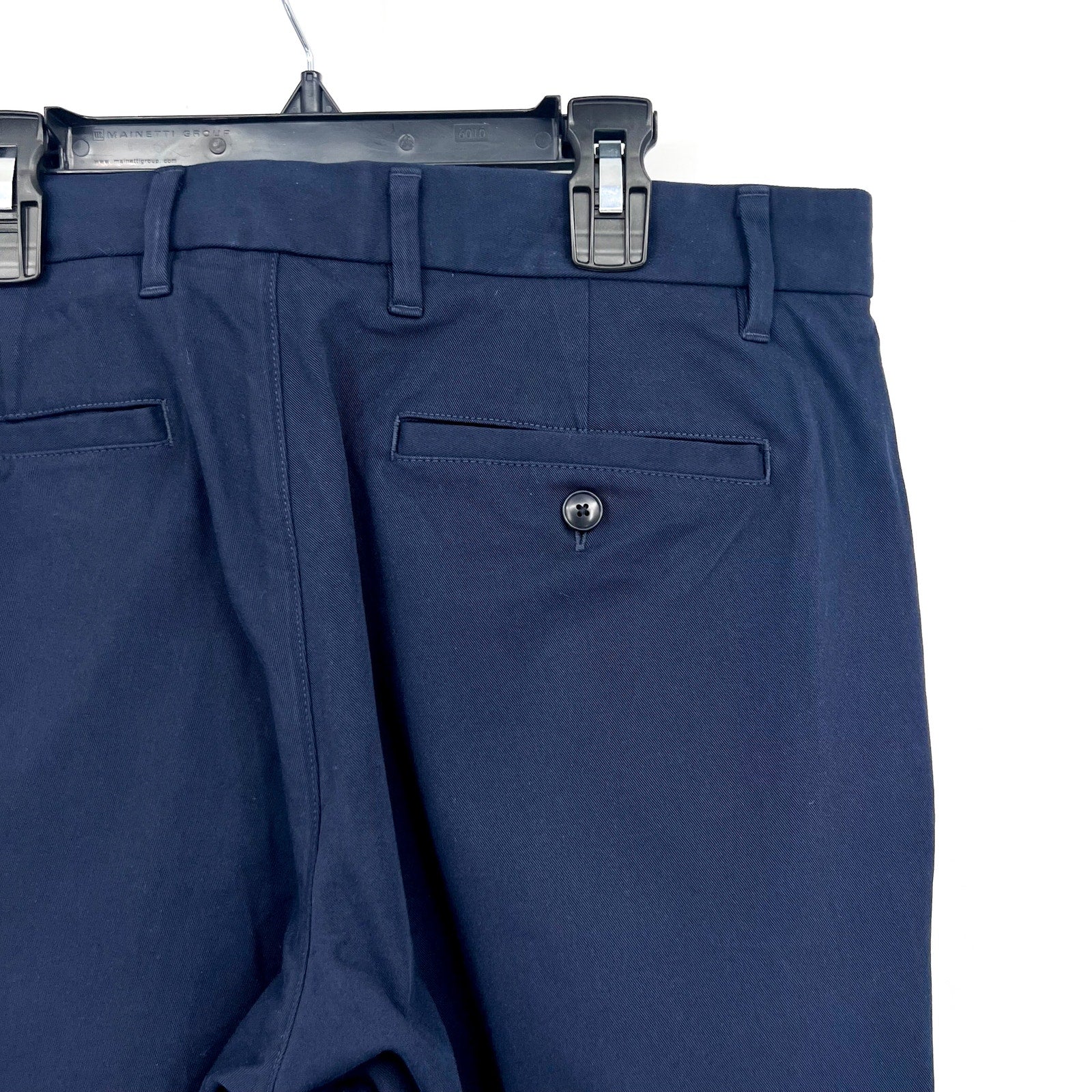 EVERLANE UNIFORM Men's The Performance Chino 32x34 Navy Blue Pants NWT