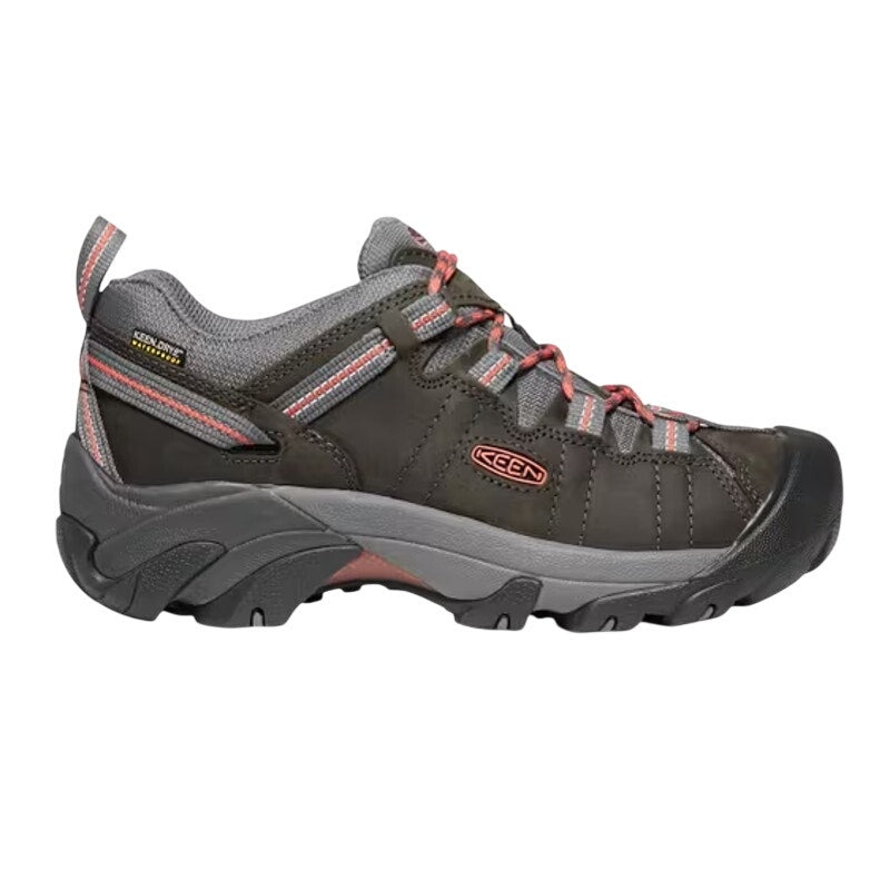 Keen Womens Targhee ll Hiking Shoes Size 8.5 Grey Waterproof Leather NWOB