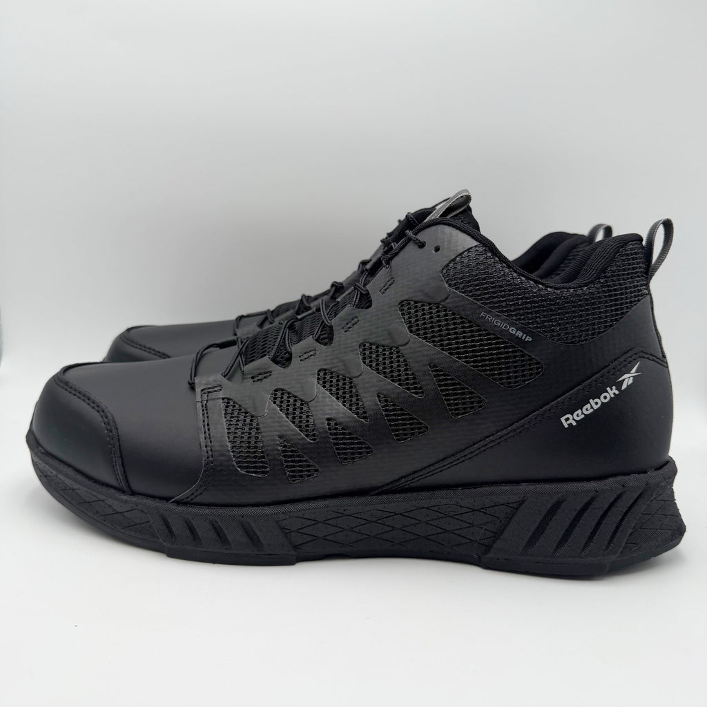 REEBOK Mens Floatride Energy Tactical Mid Work Boots Size 16 M Black SR NIB