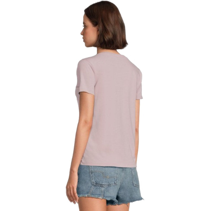 MADEWELL Women's Northside V-neck Tee XXL Purple Lilac Short Sleeve P2707 NWT