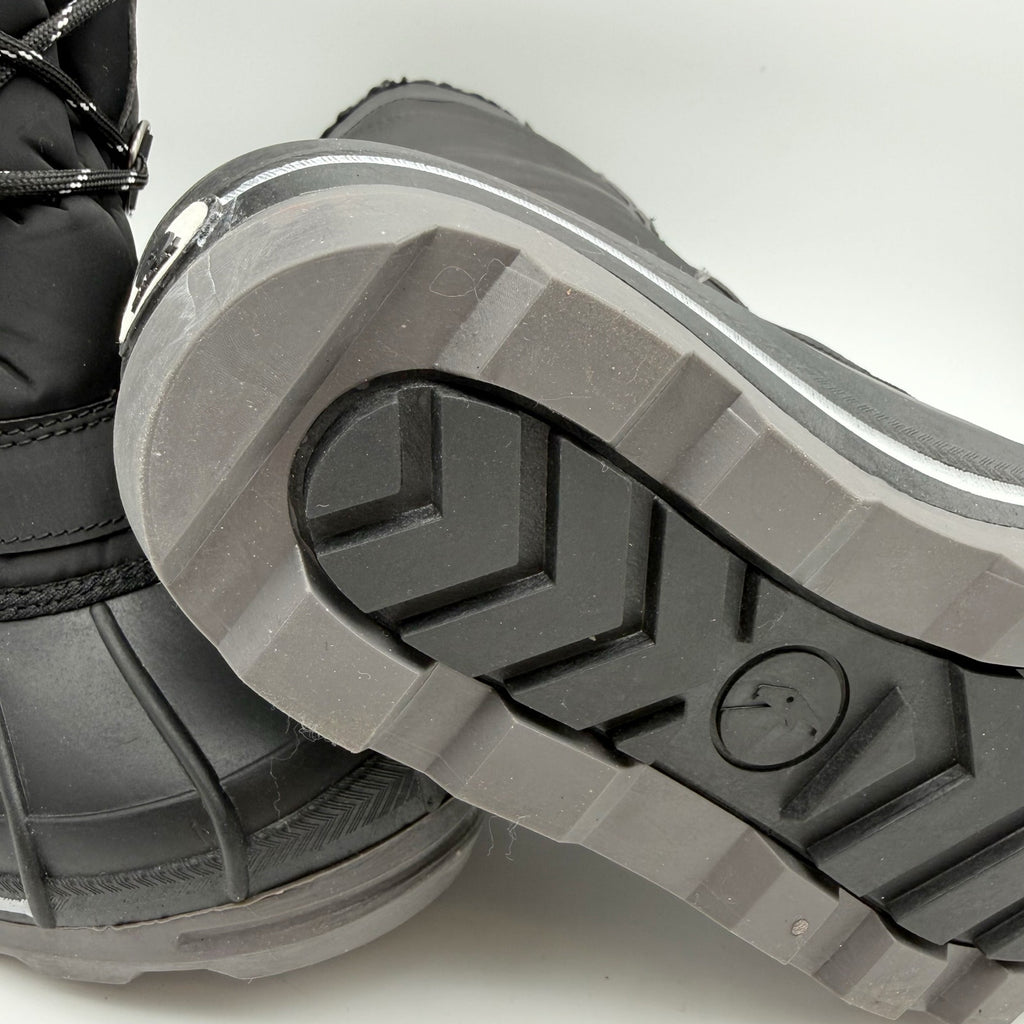 BILLY Footwear Kids Ice II Snow Boots US 7 M EU 39 Black Water Resistant NIB