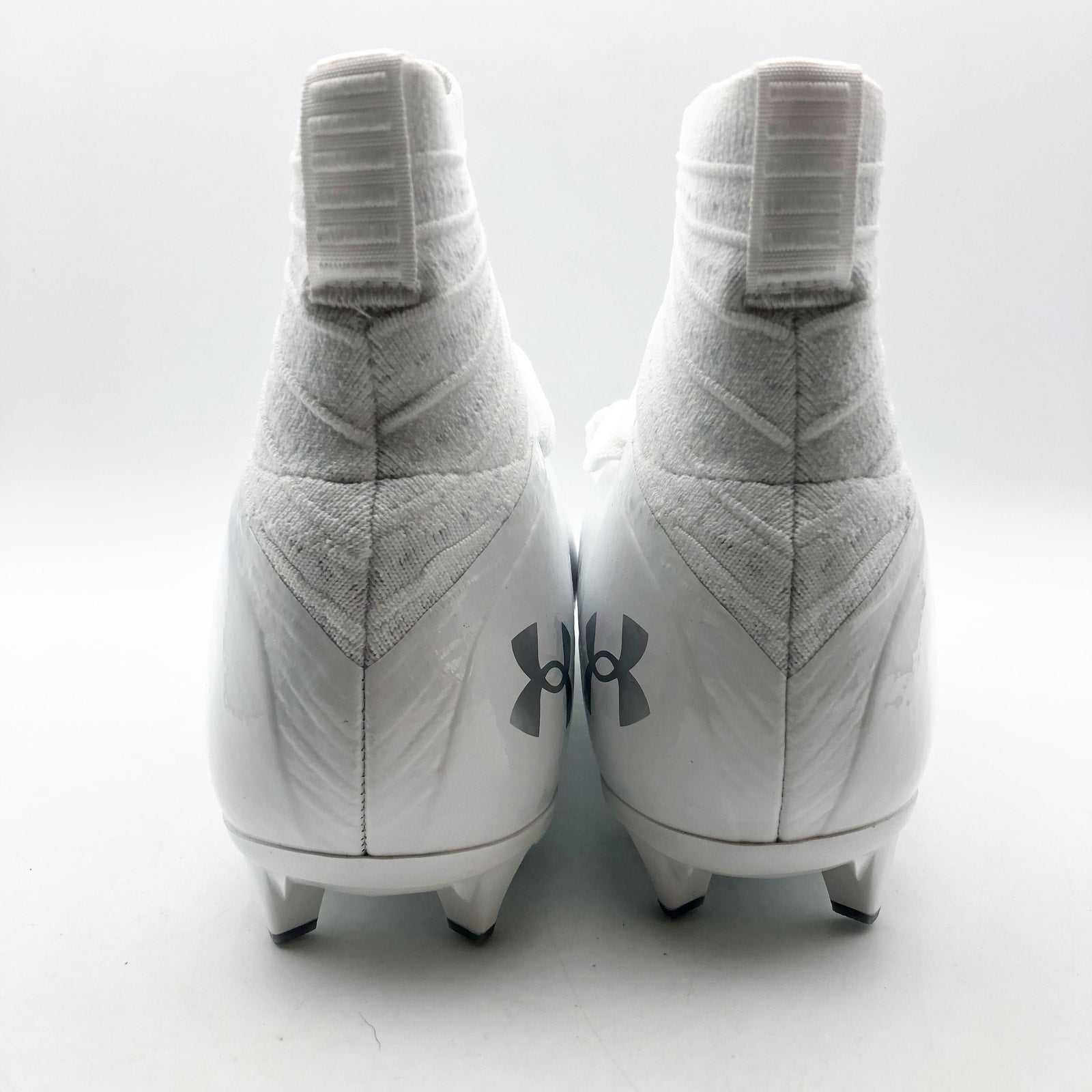 Under Armour Mens Highlight MC 2.0 High Top Football Cleats Size 9.5 White NWOB