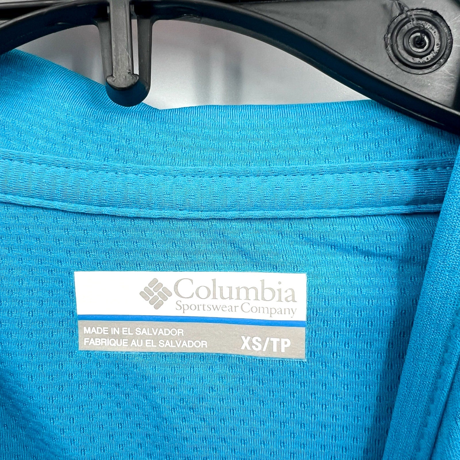 COLUMBIA Womens PFG Solar Stream Elite Hoodie XS Vivid Blue Long Sleeve NWT