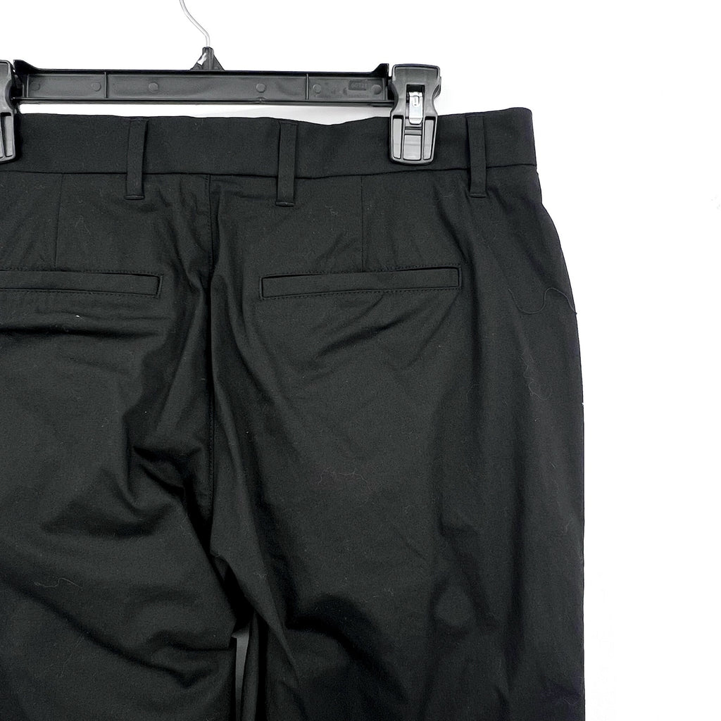 EVERLANE Men's The Athletic Fit Air Chino Pants 28x30 Black Flat Front NWT