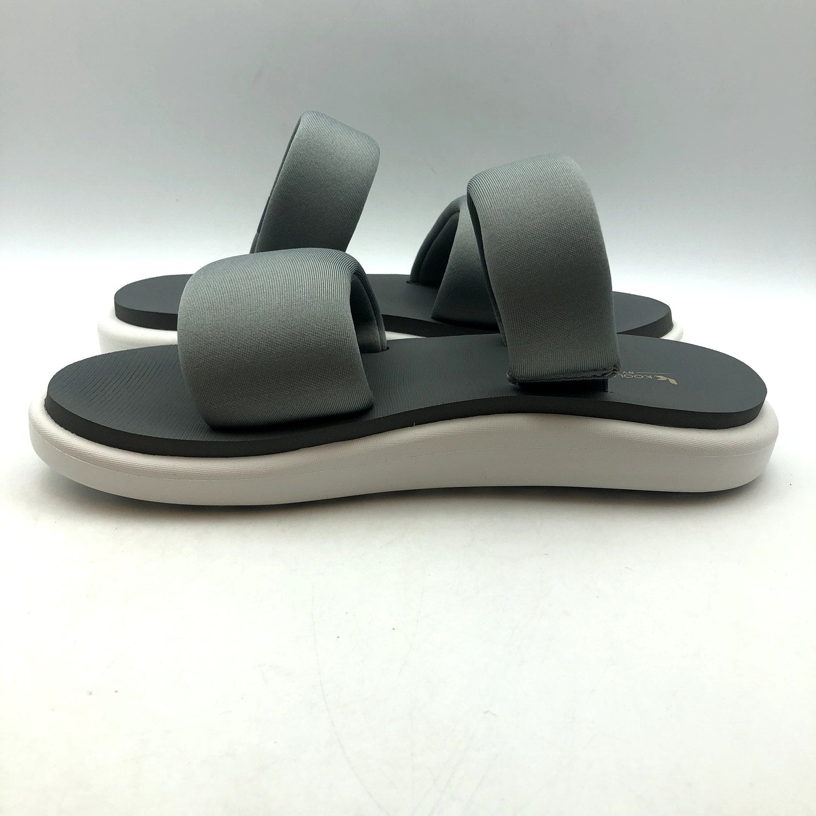 Koolaburra by UGG Womens Alane Slide Sandals Size 8 Gray NIB