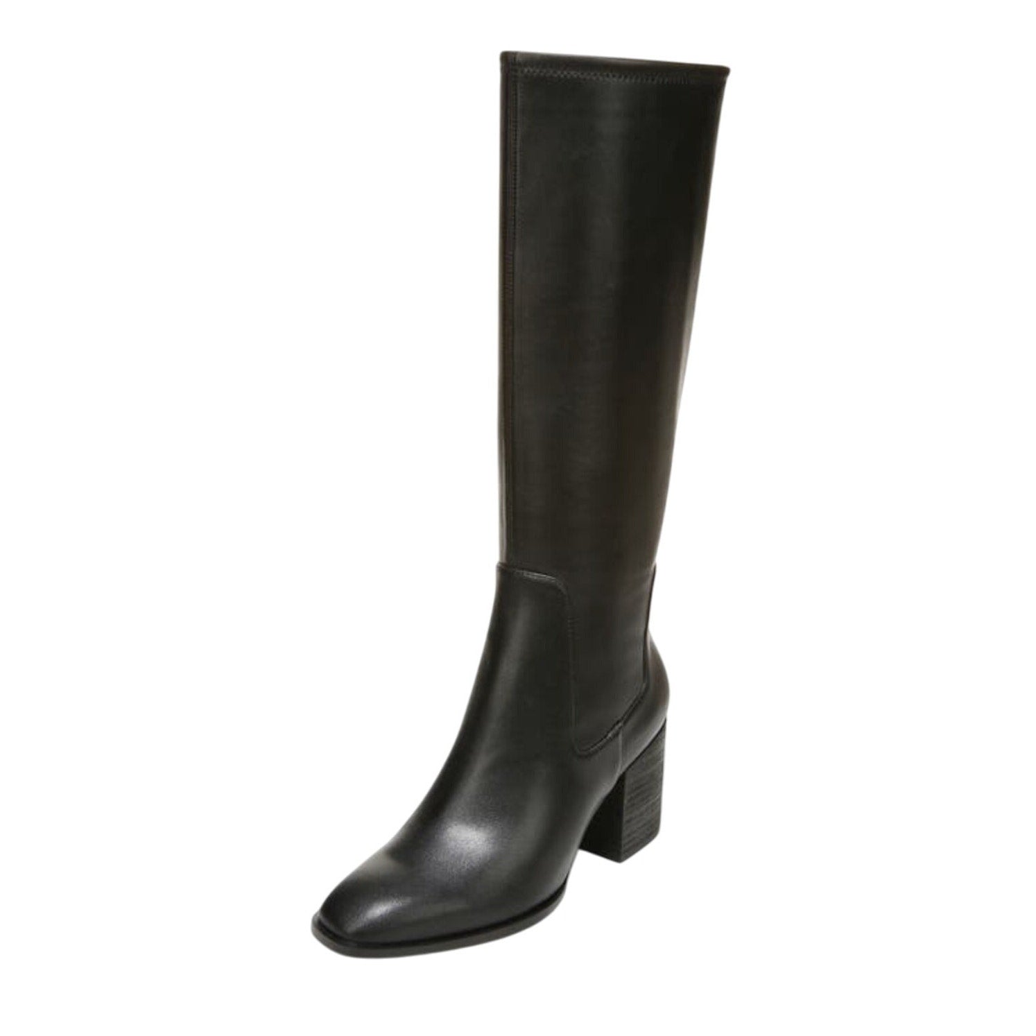 Vionic Womens Inessa Knee High Boots US 5 EU 35 Black Vegan Leather WR NIB