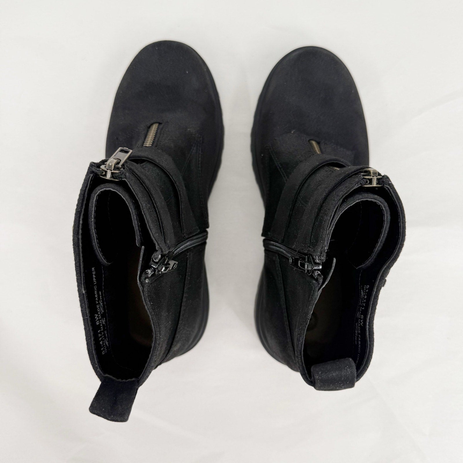 Bella Vita Womens Arcadia Ankle Boots US 6 Wide EU 36 Black NWOB