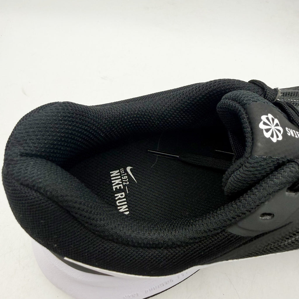 Nike Mens Run Swift 3 Running Sneakers US 9.5 Wide Black White Athletic NWOB