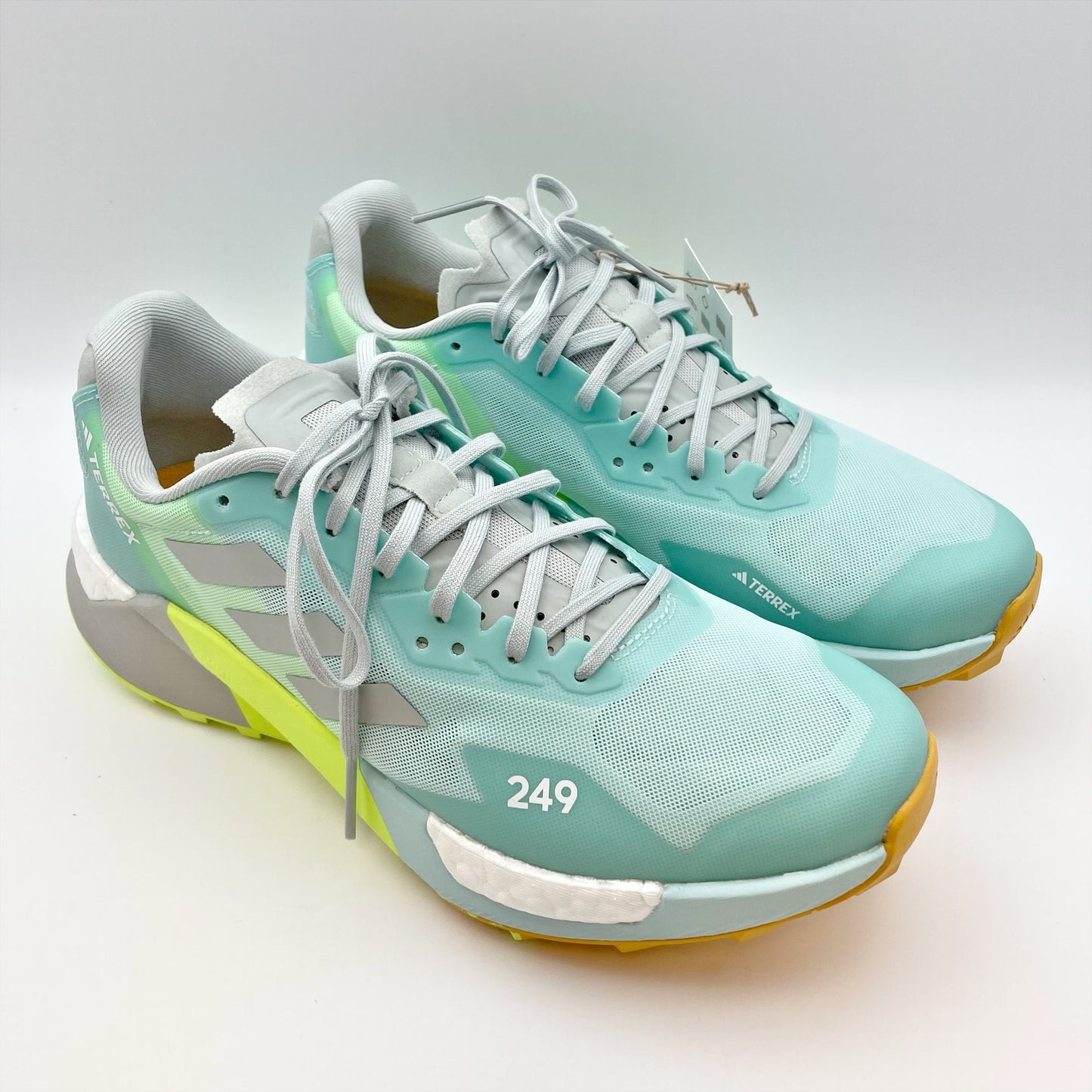 Adidas Womens Terrex Agravic Ultra Trail Running Sneakers US 8 Blue Green NIB