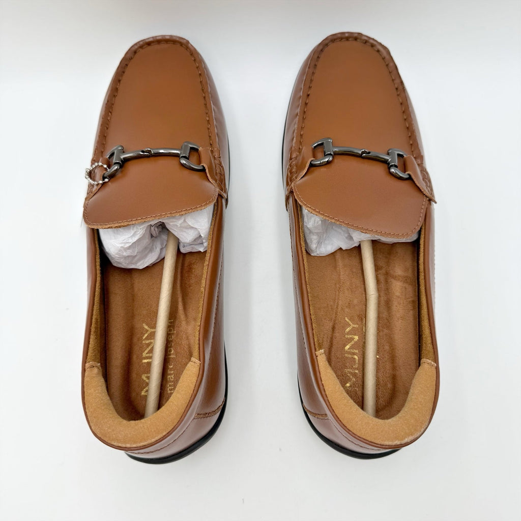 Marc Joseph New York Mens Elliot Road Loafers Size 8.5 Wide Brown Leather NIB