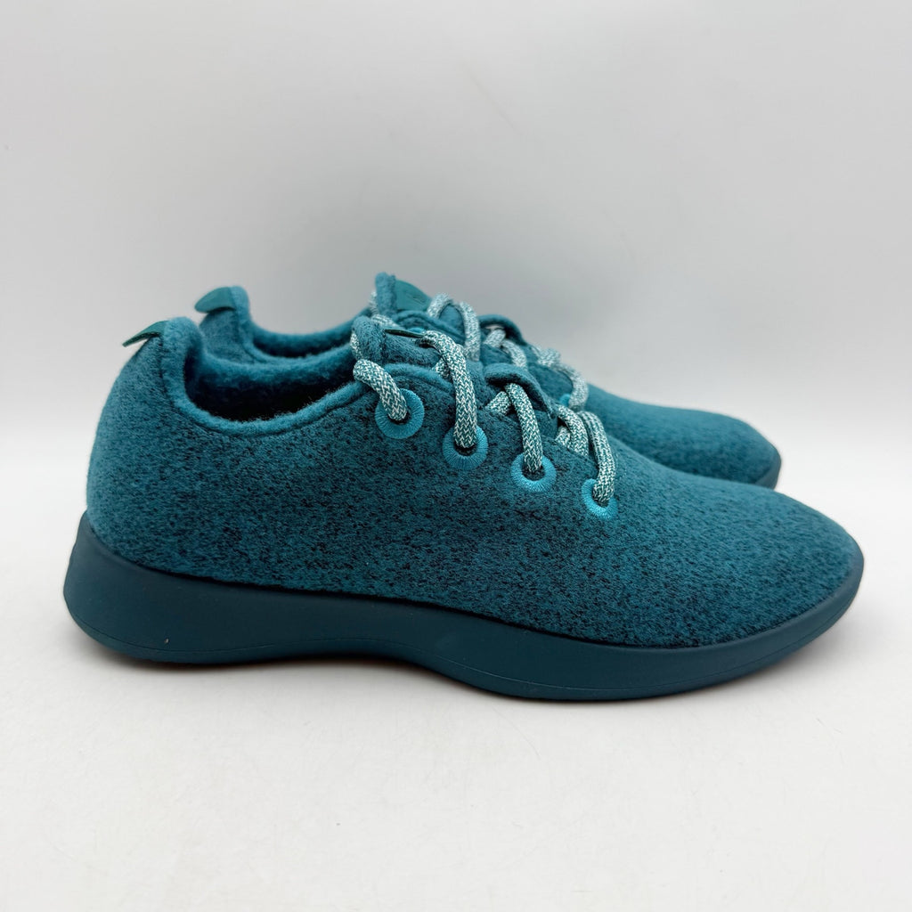 AllBirds Womens Wool Runner Sneakers US 6 EU 36 Teal Athletic NIB