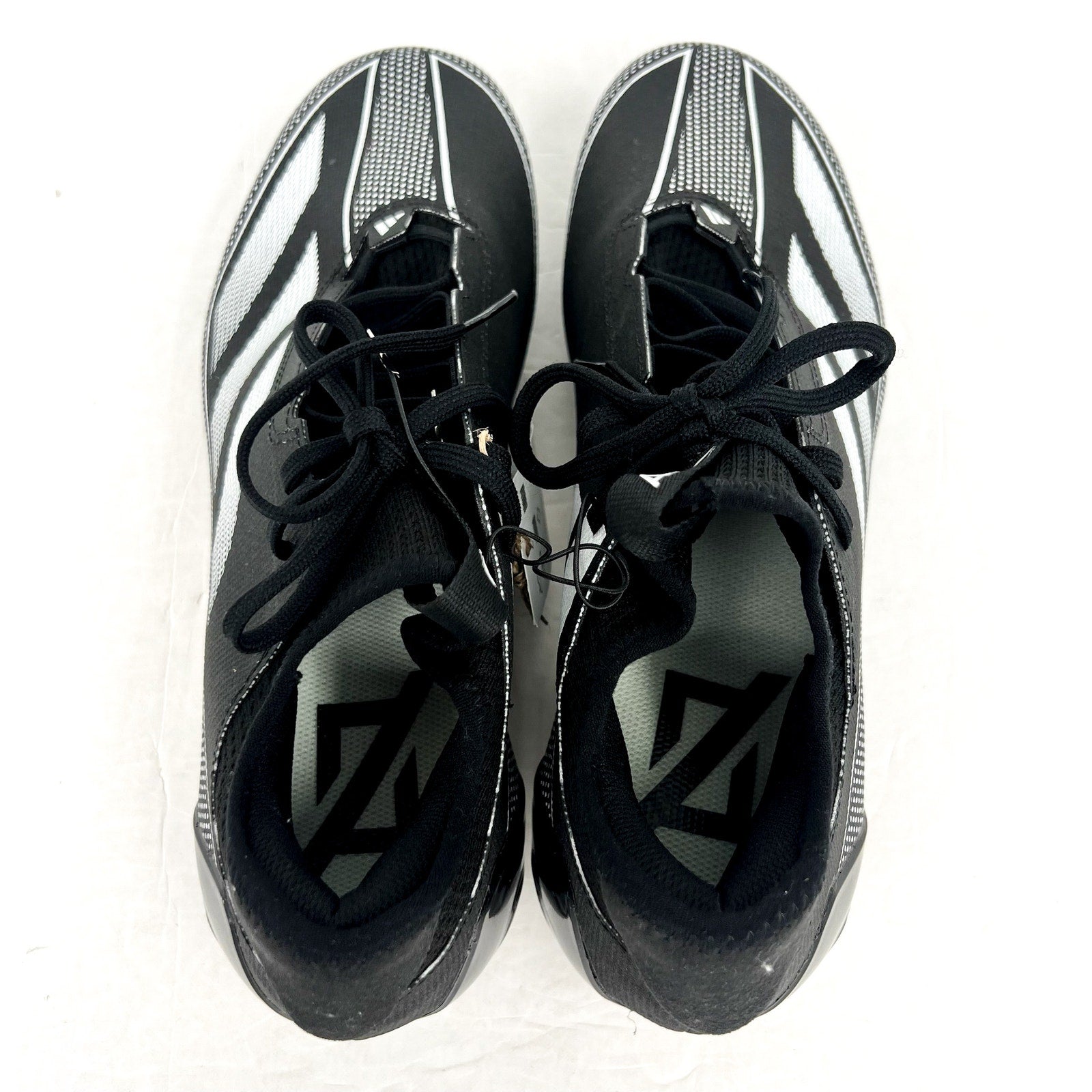 Adidas Mens Adizero Electric 1 Football Cleats Size 9.5 Black White NWOB