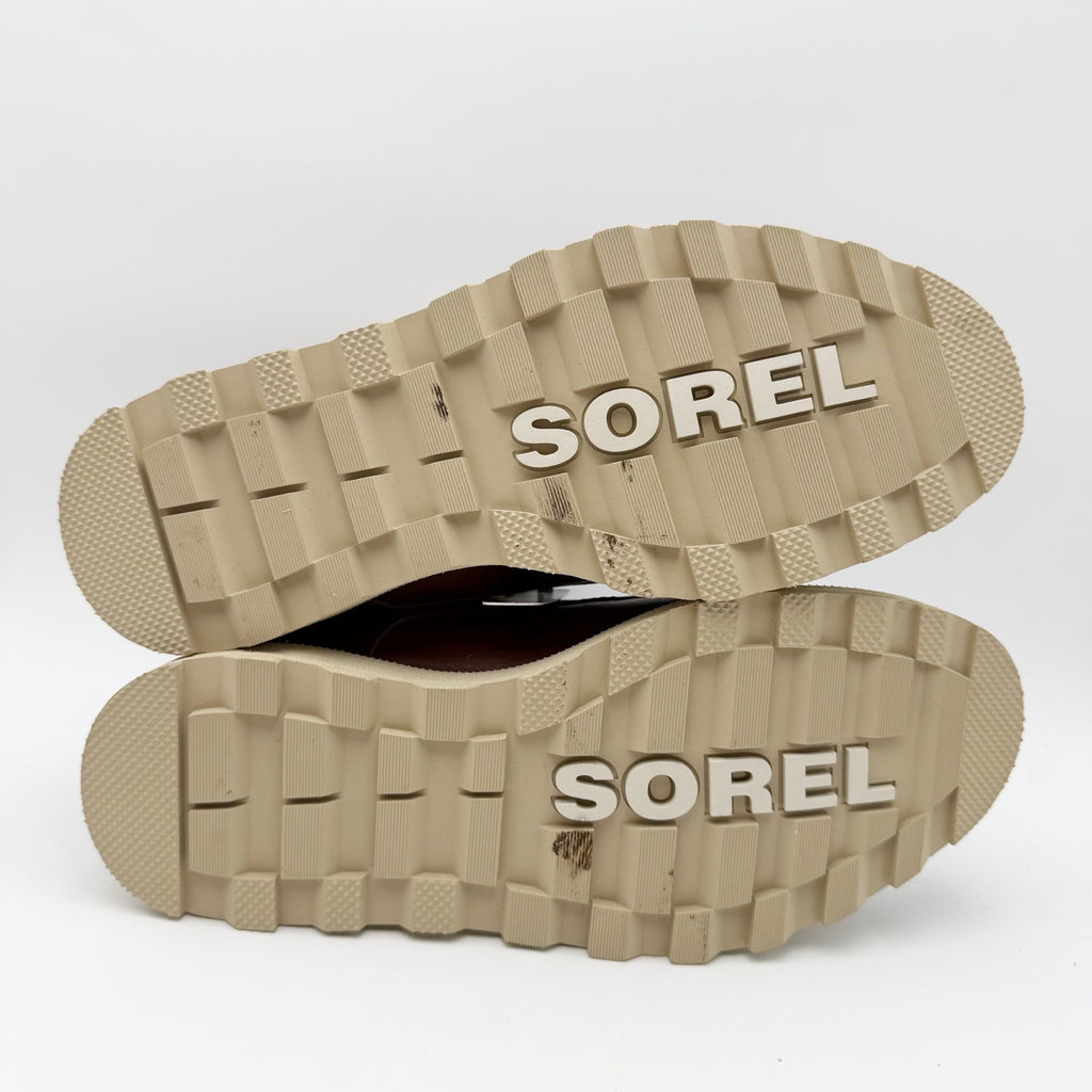 Sorel Mens Madson II Moc Toe Boots US 7.5 EU 40.5 Brown Leather Waterproof NIB