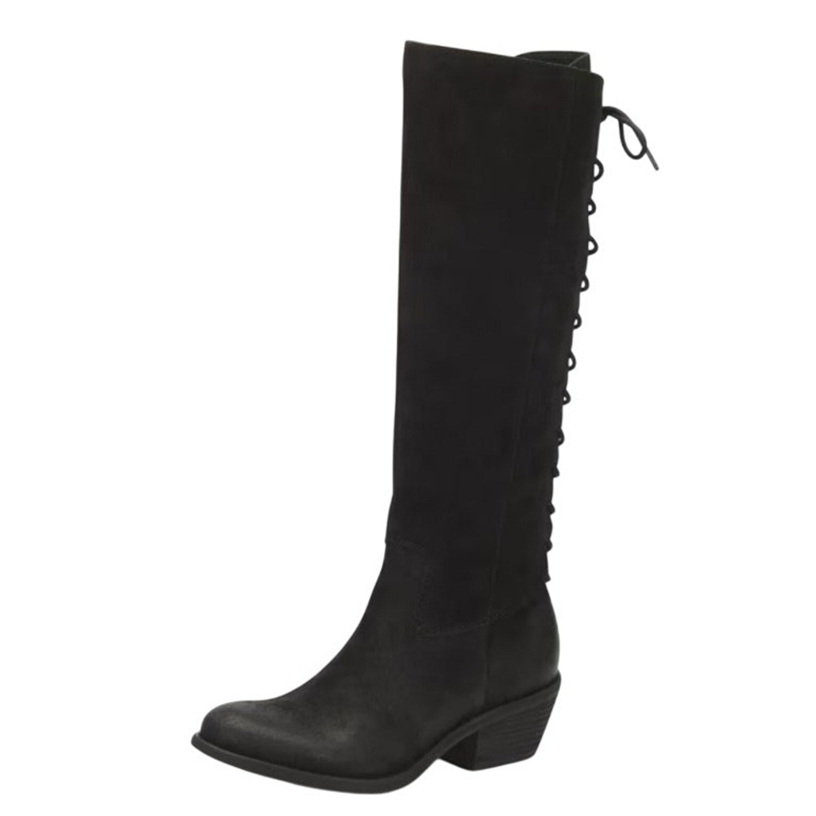 Sofft Womens Sharnell ll Knee High Boot US 7 M EU 39 Black Suede Waterproof NWOB