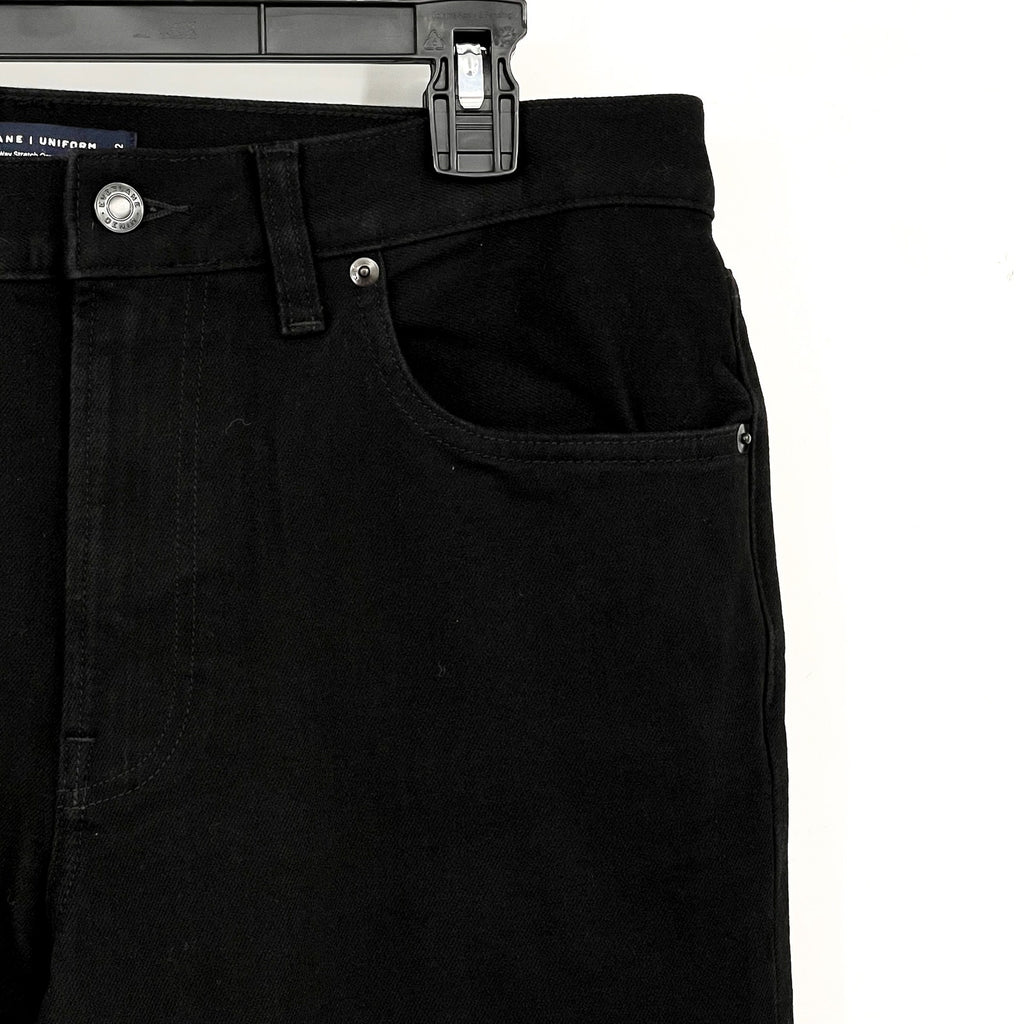 EVERLANE Uniform Men's Slim Jeans 34x32 Black 4-Way Stretch Organic NWT