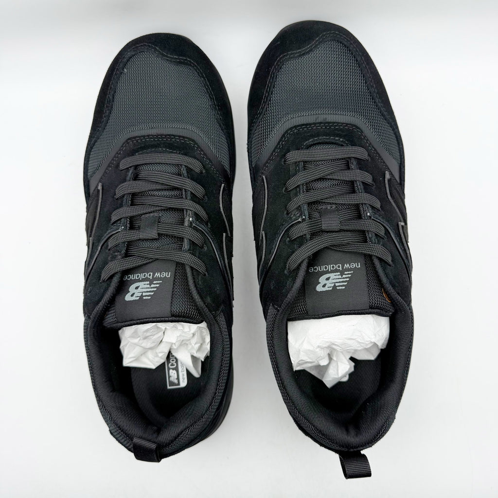 New Balance Mens Elite Lite SD Work Sneakers US 8.5 All Black Composite Toe NIB