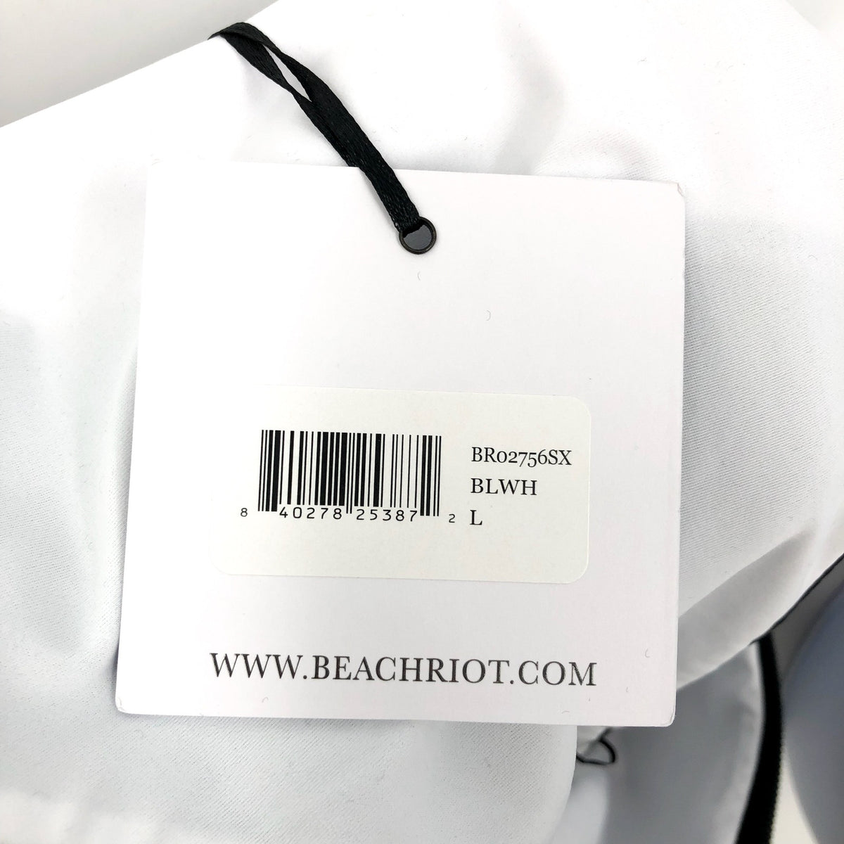 BEACH RIOT Women's Joyce One Shoulder One Piece Swimsuit Large Black White NWT
