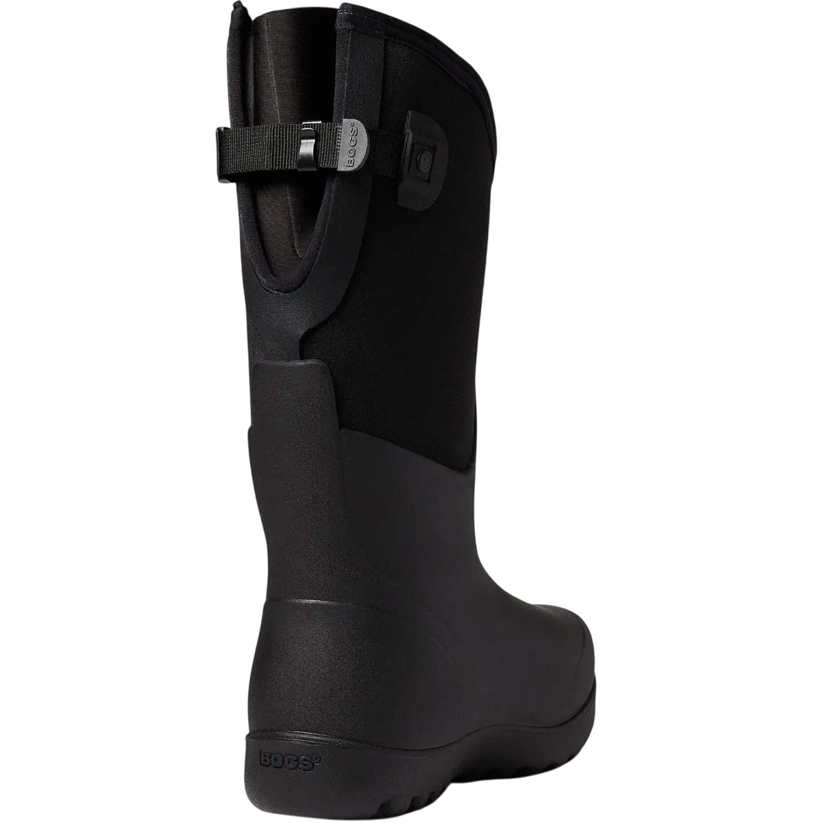 BOGS Women Neo-Classic Tall Adjustable Calf Boots Size 11 Black Waterproof NWT