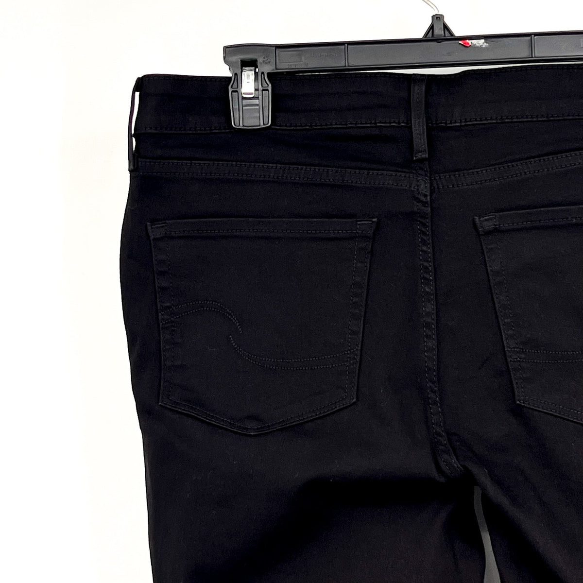 LEVI'S Strauss Signature Gold Baby Bump Skinny Jeans XL Black Maternity NWT