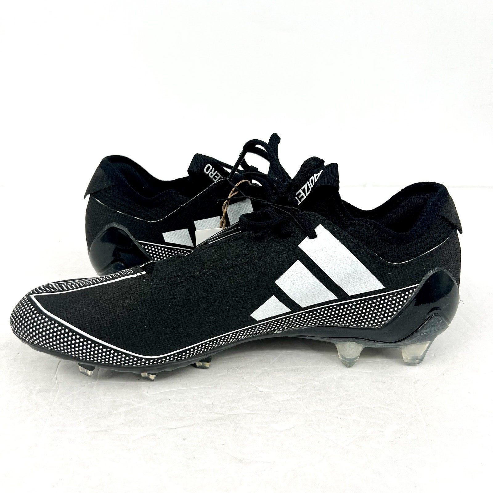 Adidas Mens Adizero Electric 1 Football Cleats Size 8 Black White NWOB