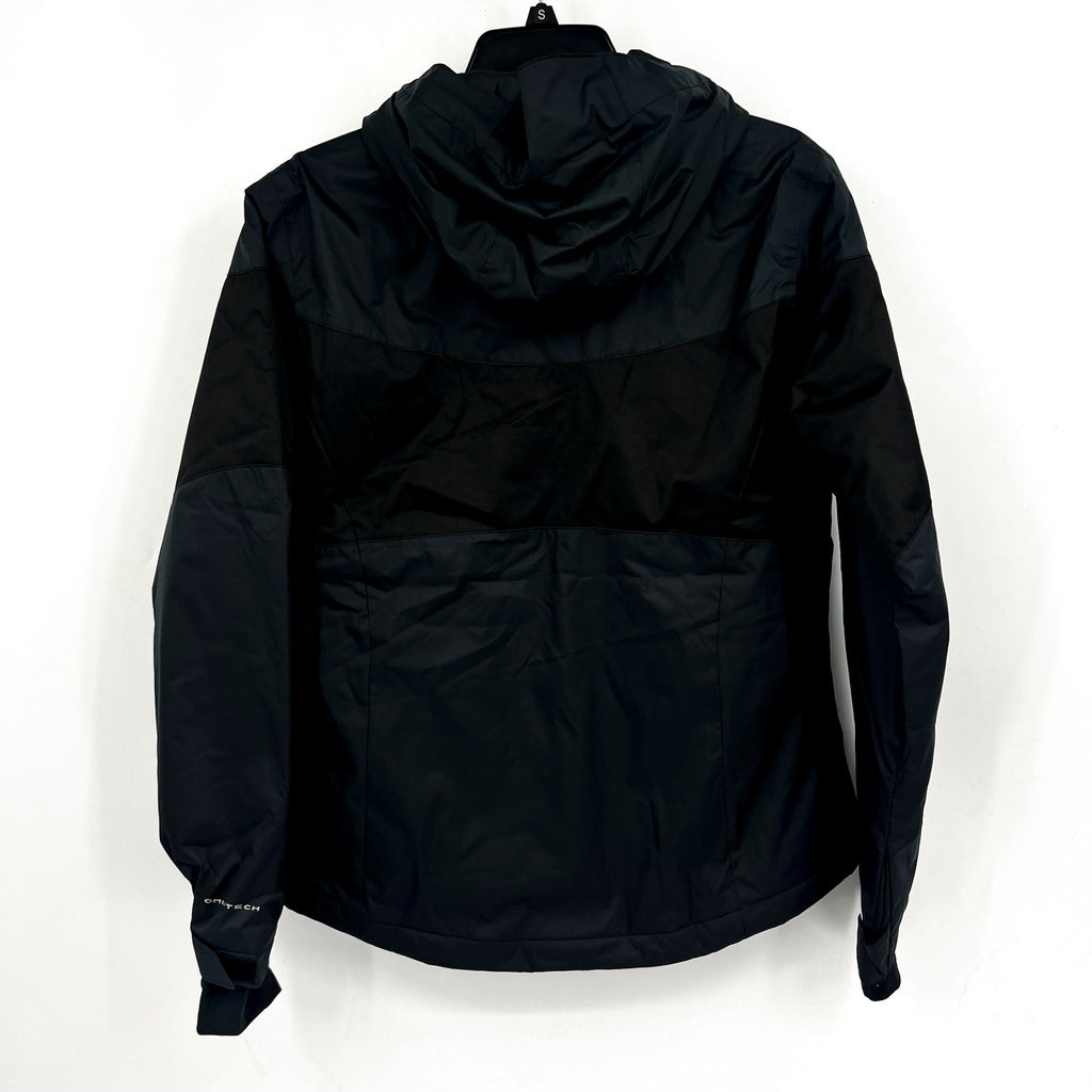Columbia Womens Tipton Peak Insulated Jacket Medium Black Hood Winter Coat NWT