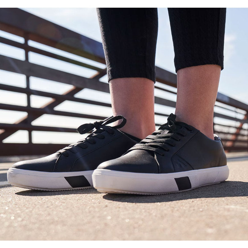 Anodyne Womens No. 27 Casual Sneakers US 8.5 M Black Leather NWT