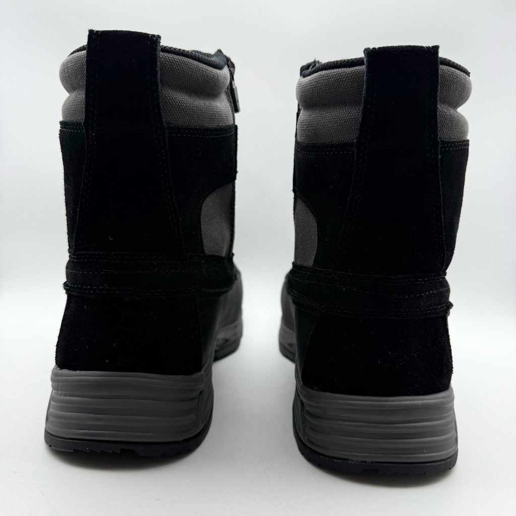Propet Mens Cortland Boots Size 12 X 3E EU 45.5 Black Canvas Waterproof NIB