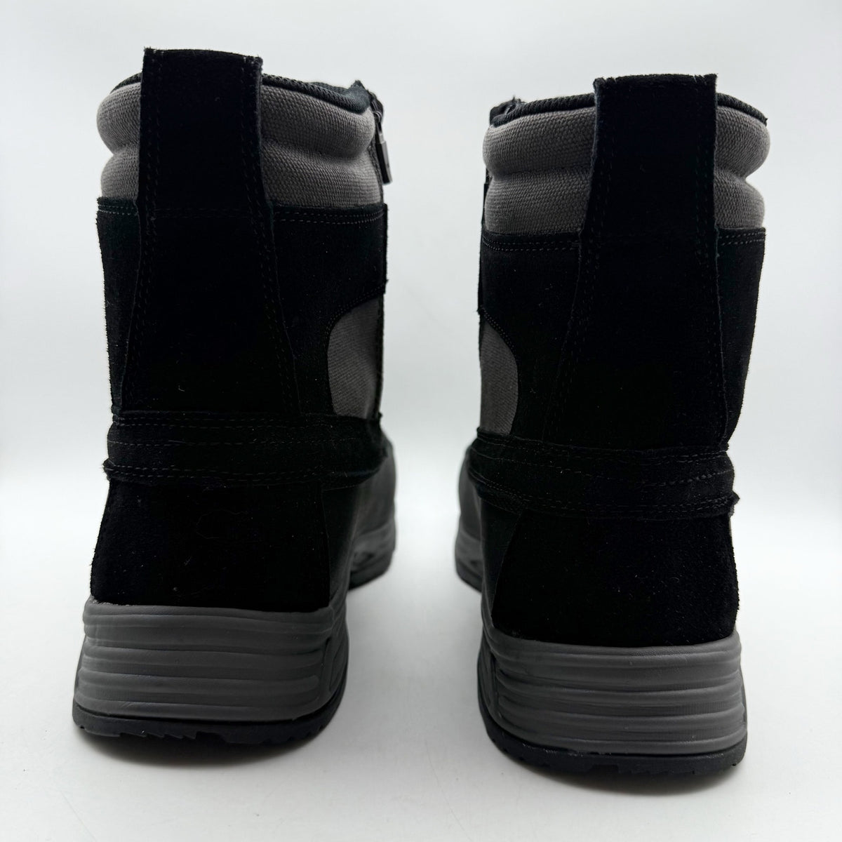 Propet Mens Cortland Boots Size 12 X 3E EU 45.5 Black Canvas Waterproof NIB
