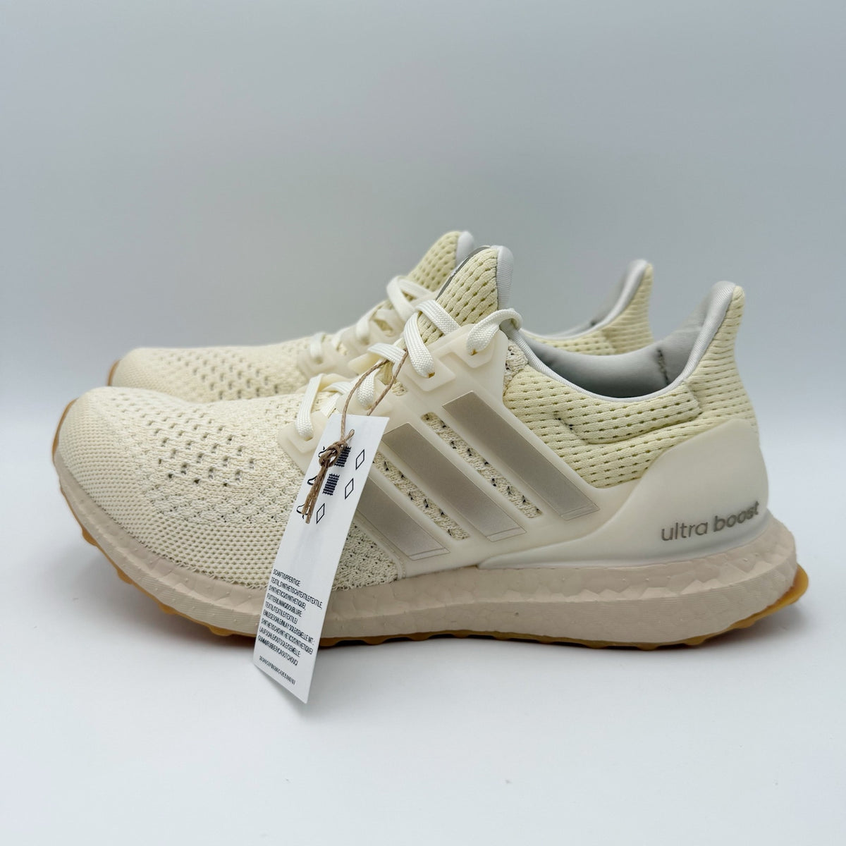 Adidas Womens Ultraboost 1.0 Running Shoes Size 8 Off White Athletic NWT