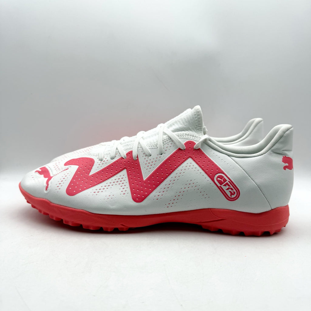 Puma Mens Future Play TT Turf Soccer Shoes US 12.5 White Pink 107381 NWOB