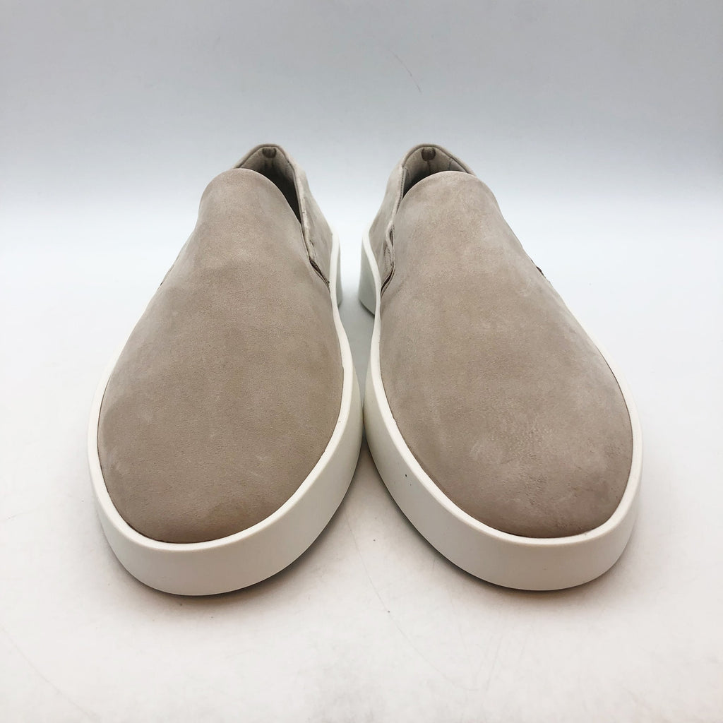 Wolf & Shepherd Womens Cruise Slip On Shoes Size 8 Warm Grey Leather NIB