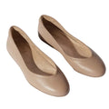 Naturalizer Womens Vivienne Ballet Flats Size 7.5 Wide Blush Nude Leather NWOB