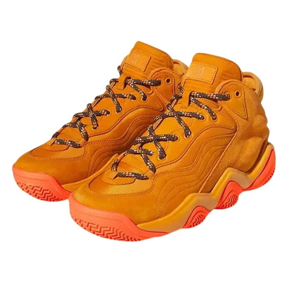 Adidas Mens X Ivy Park Top Ten 2000 Sneakers Size 8.5 Orange Athletic NWOB