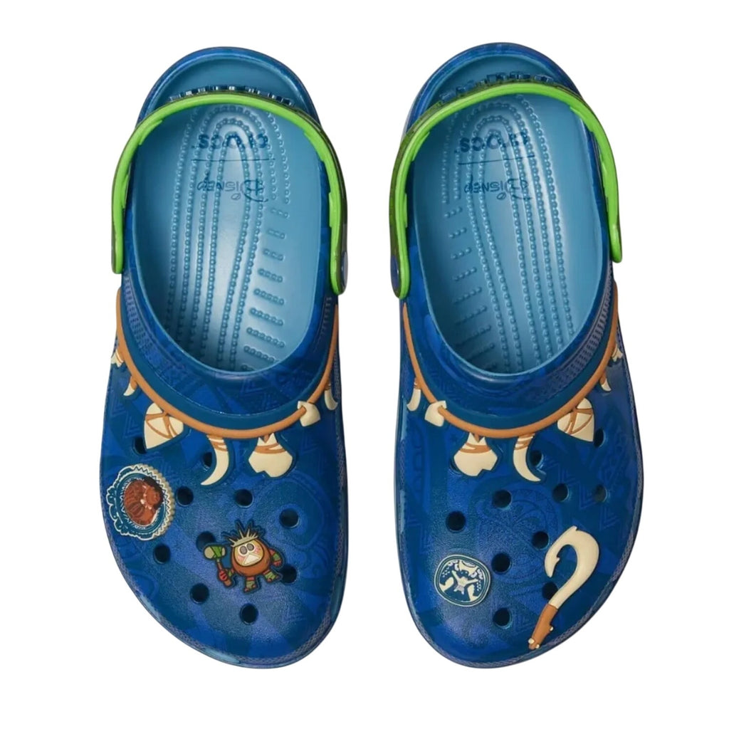 Crocs UNISEX Moana Classic Clog Mens 9 Womens 11 Blue Green NWOB