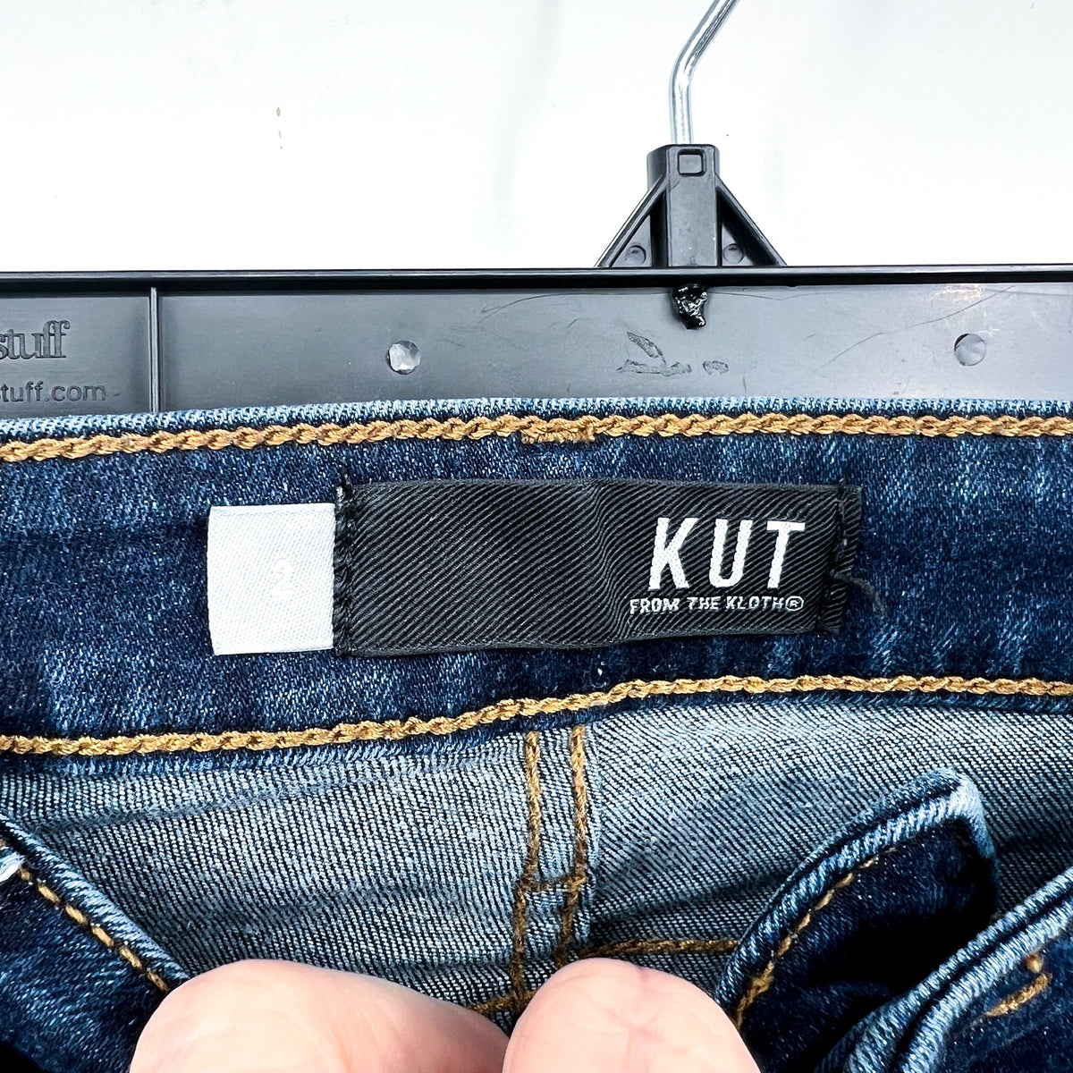 KUT FROM THE KLOTH Womens Diana Skinny Jeans Size 2 Blue Medium Wash Stretch NWT