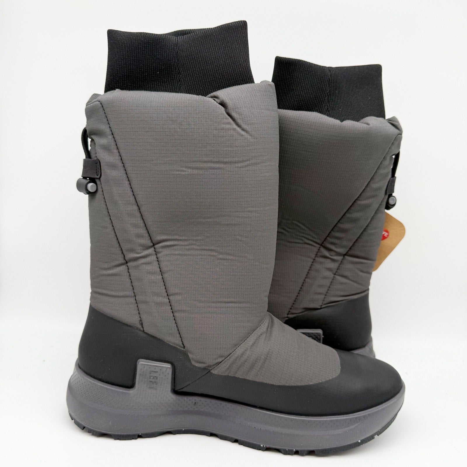 ECCO Sport Womens Solice Arctic Snow Boots EU 39 US 8.5 Grey Waterproof NWOB